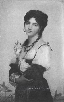 Jules Oil Painting - A Bride of Sorrento Jules Joseph Lefebvre